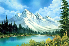 Mountain Waterfall