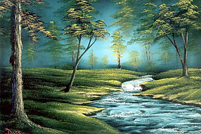 Bubbling brook