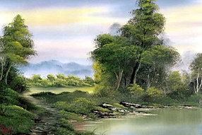 Secluded lake