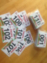 Rider Numbers