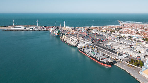 Vista Aérea - Cais Comercial do Porto de Fortaleza