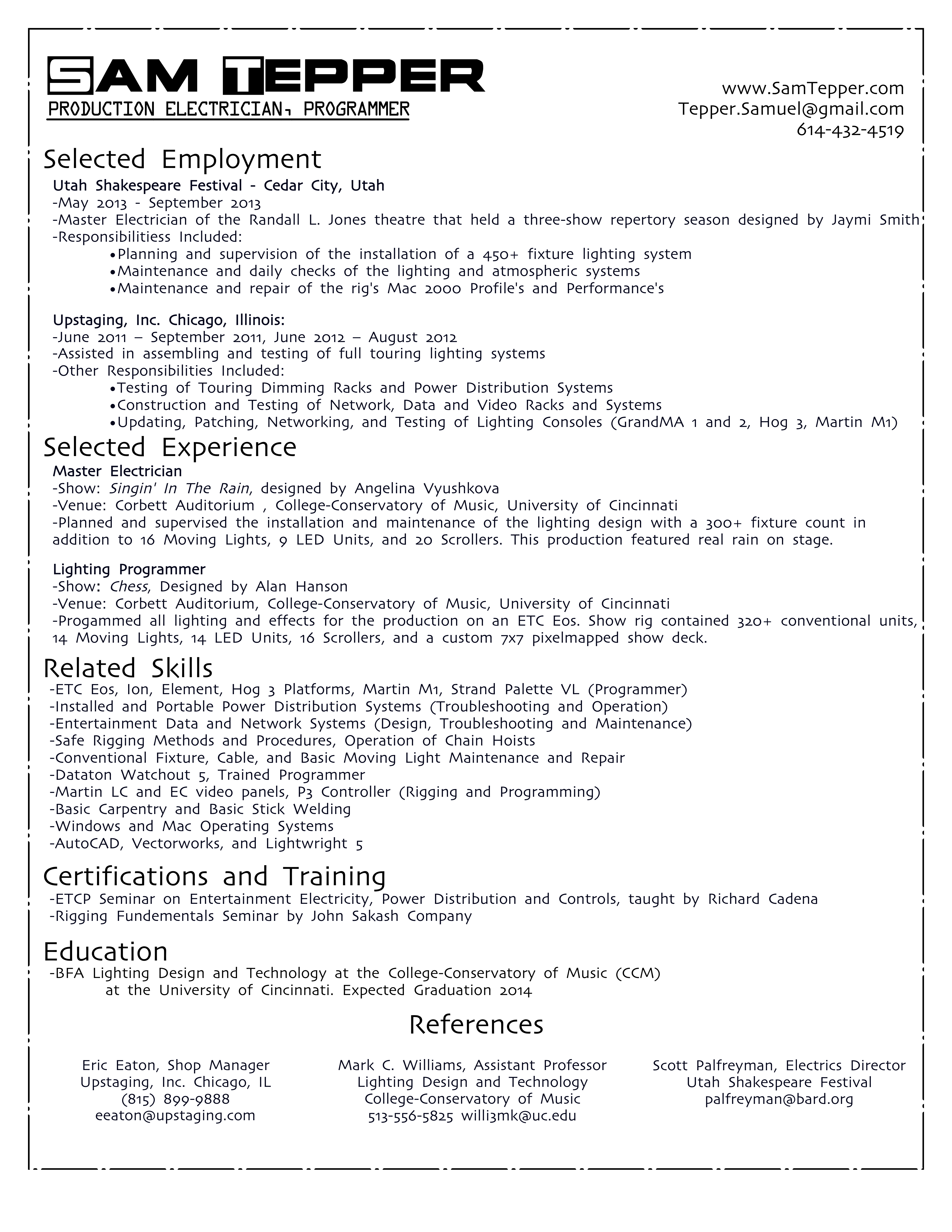 Electrician Resume Canada Examples - Virtren.com Electrician Resume Canada Examples - Virtren.com