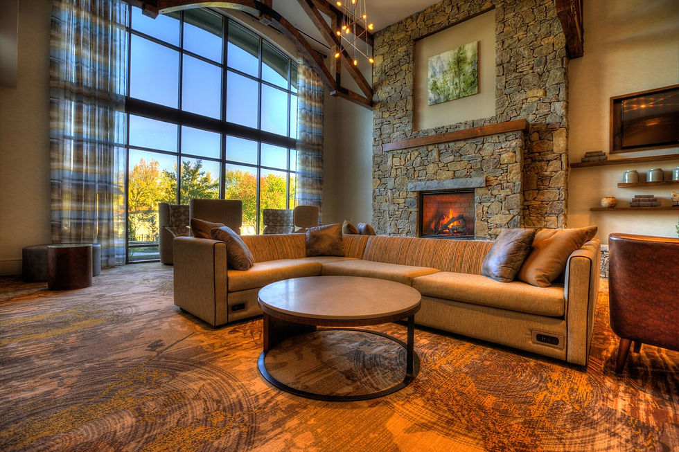 Lobby- Marriott Courtyard- Pigeon Forge, TN