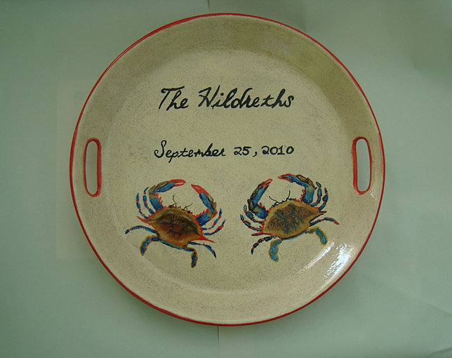 past works and ideas Painted Peacock paint pottery greenville nc