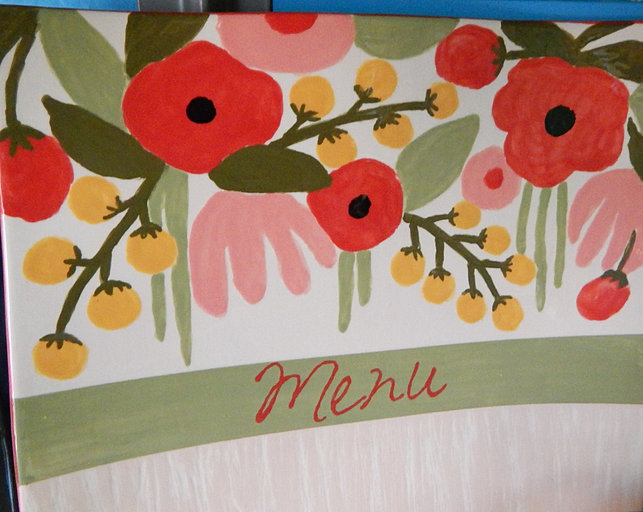 past works and ideas Painted Peacock paint pottery greenville nc