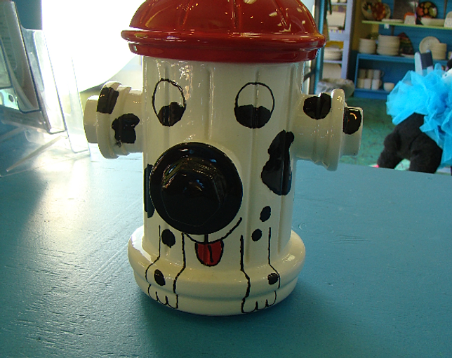 past works and ideas Painted Peacock paint pottery greenville nc