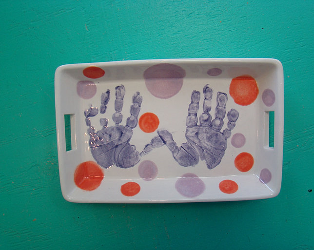 past works and ideas Painted Peacock paint pottery greenville nc