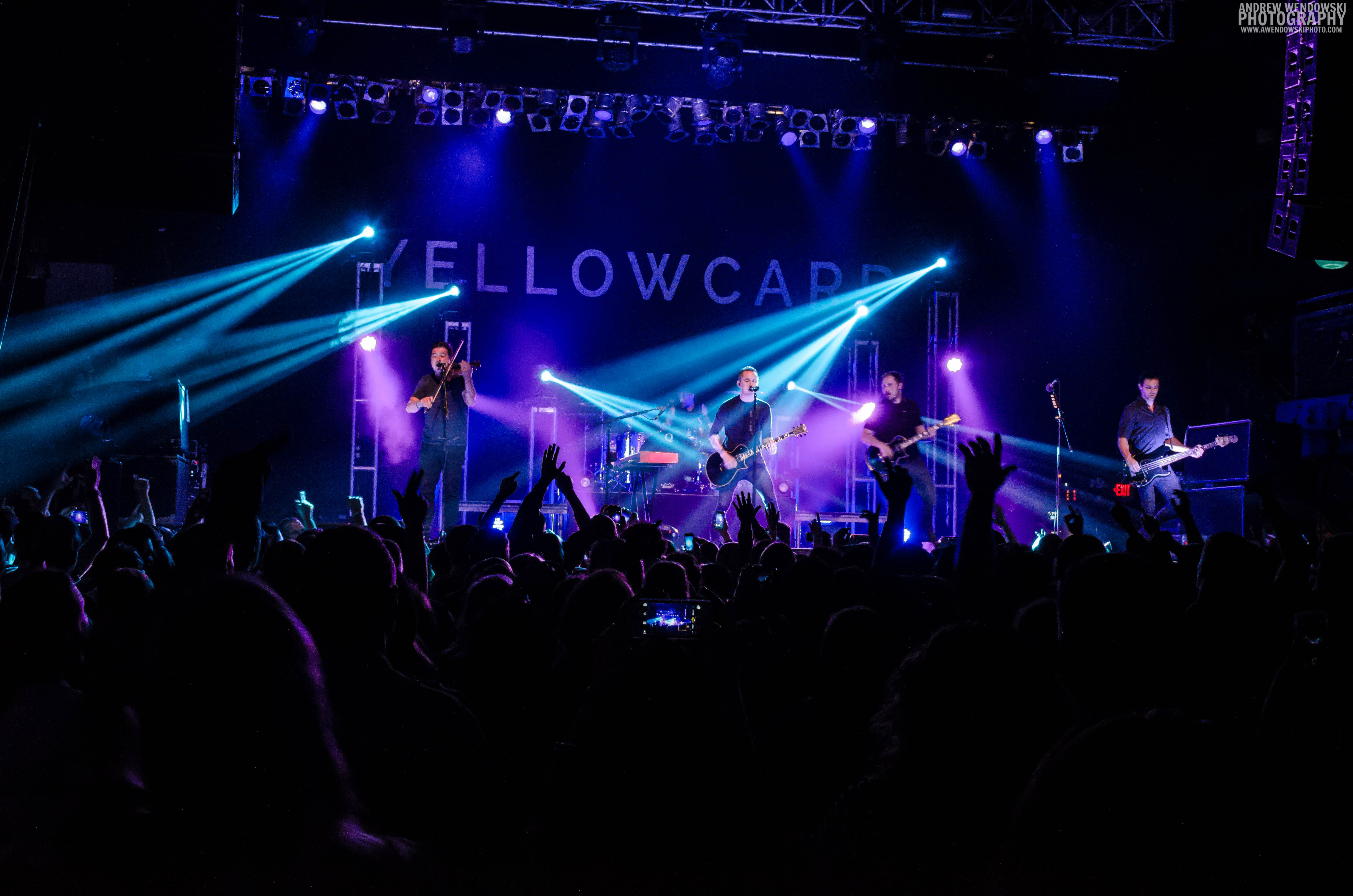 Yellowcard Lifts A Sail in Philadelphia at The Electric Factory Music