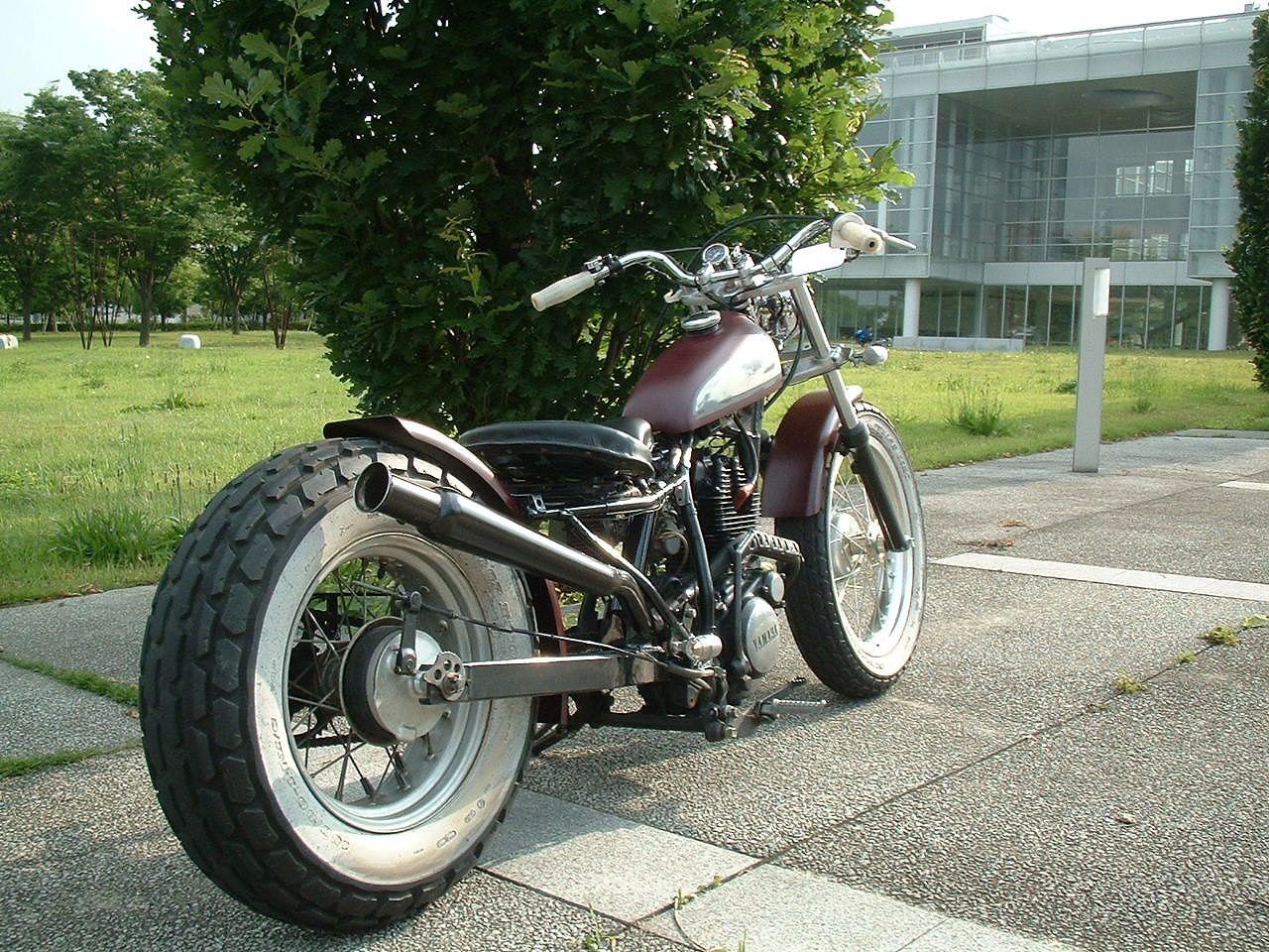 tw200 chopper
