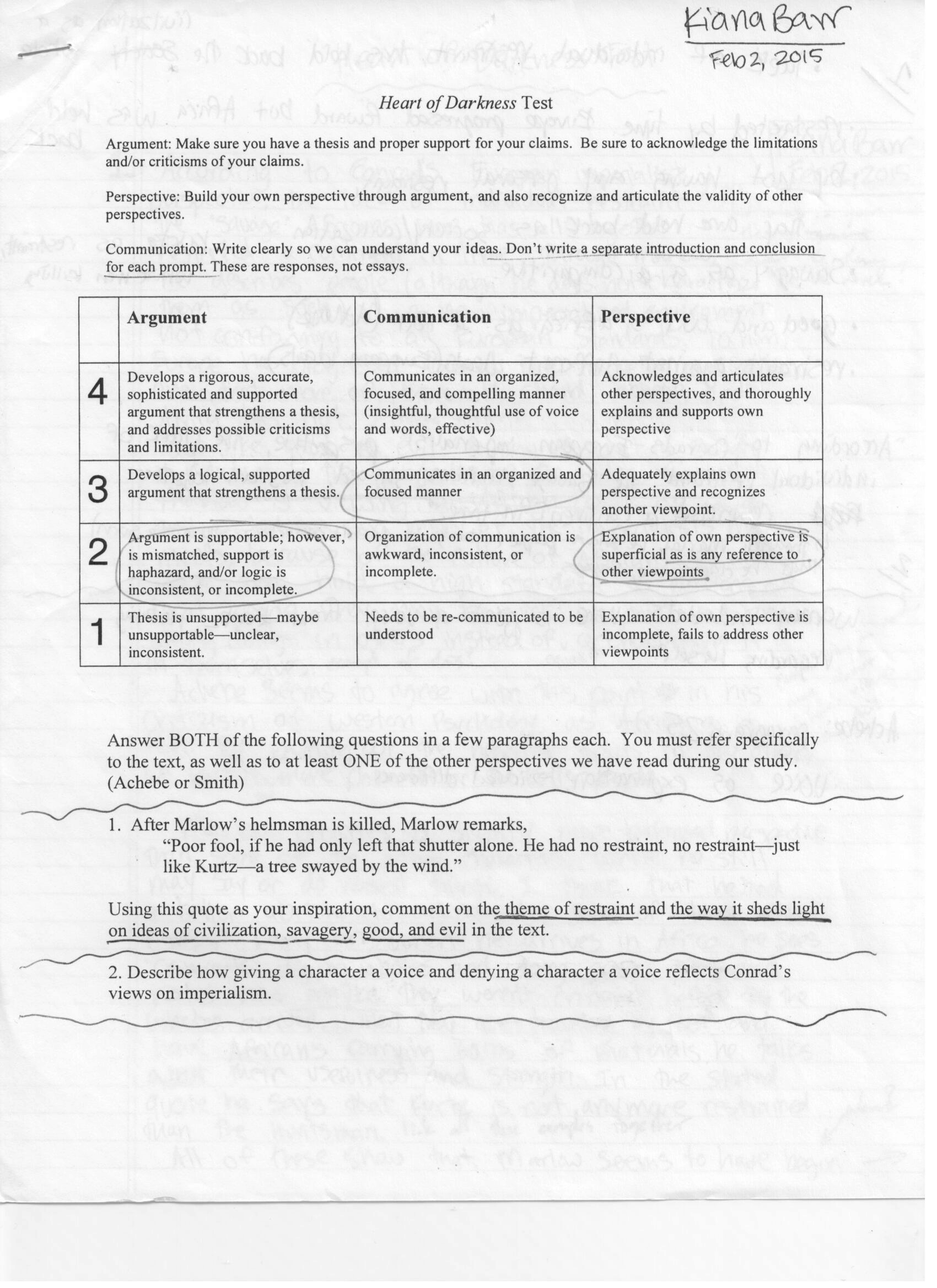 a comparison of the theme in mrs dalloway and heart of darkness Get an answer for 'what are the major themes in heart of darkness by joseph conrad' and find homework help for other heart of darkness questions at enotes. a comparison of the theme in mrs dalloway and heart of darkness Get an answer for 'what are the major themes in heart of darkness by joseph conrad' and find homework help for other heart of darkness questions at enotes.