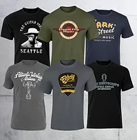 guitar shop tees the t shirt club for guitarists