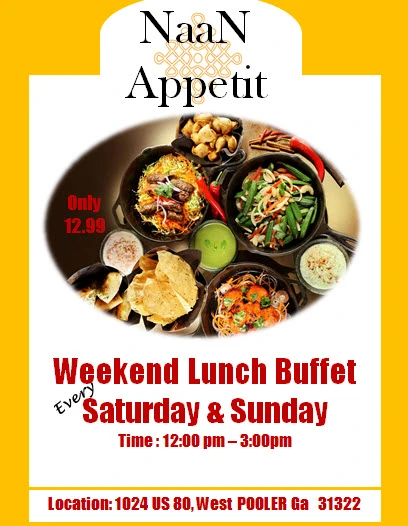 indian restaurant pooler ga buffet flyer
