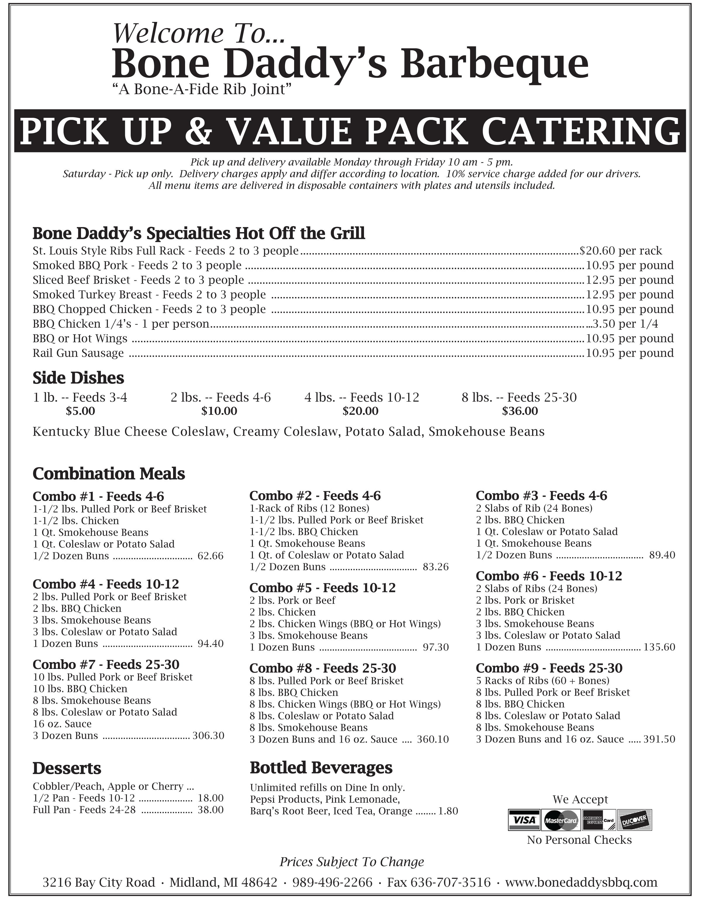 Bone Daddys BBQ Midland, MI