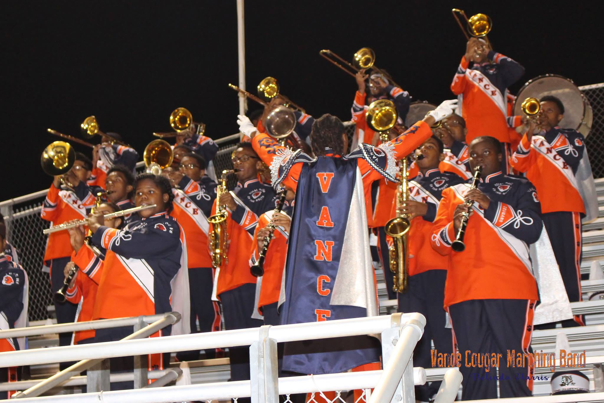 vance cougar marching band