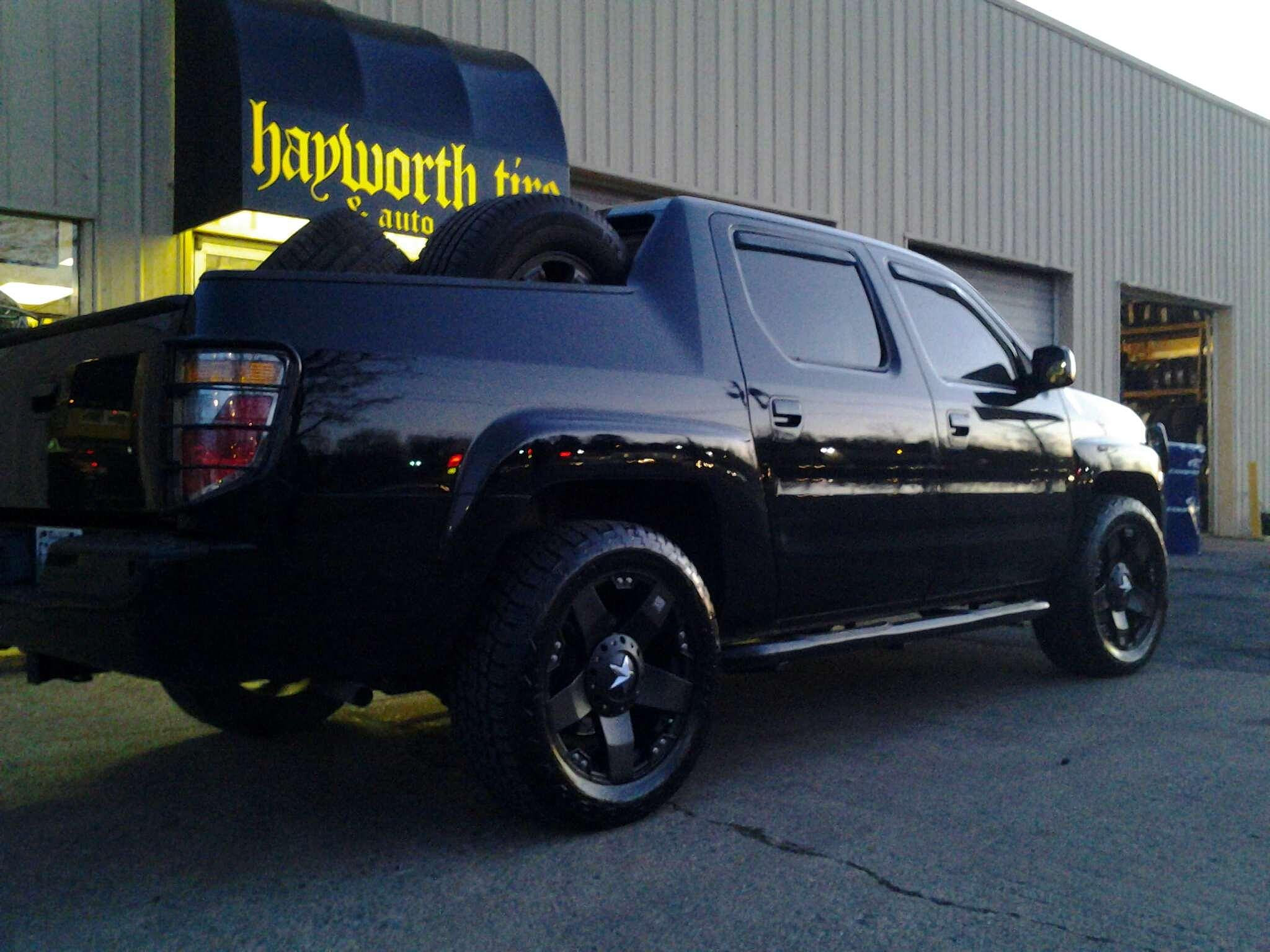 Honda ridgeline with rockstar rims #2