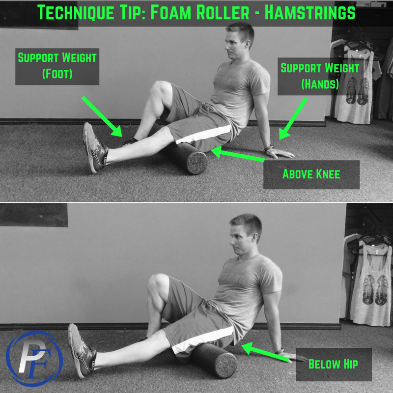 Technique Tip Foam Roller Hamstrings