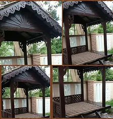 Mymas Gazebomymas Gazebo Kayu Gazebo Pintu Pagar Kayu Awning
