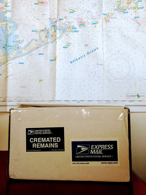 mailing cremated remains for an at sea funeral