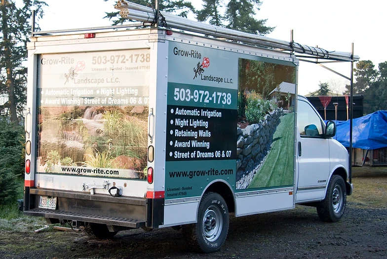 Landscape Box Truck Wrap - Landscape Box Truck Wrap