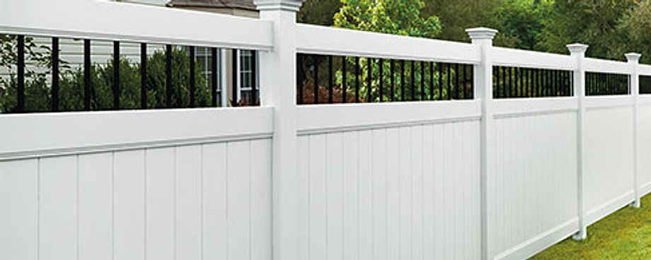 White Vinyl Privacy Fence White Vinyl Privacy Fence