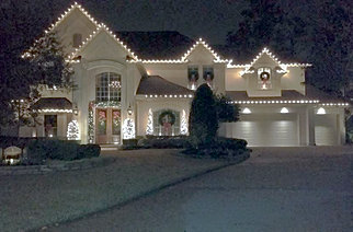 The Ultimate Lights Houston TX Christmas light installation lawn pool