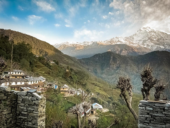 Etapa 1: Ghandruk - Ghorepani (Poon Hill Trek) - A solas por Nepal. (1)