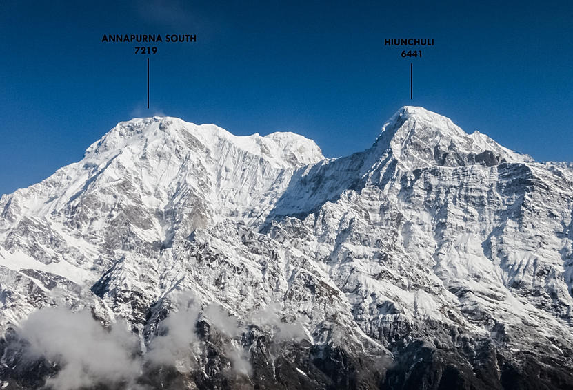 Panorámicas de los Himalayas. Con nombres. - A solas por Nepal. (8)