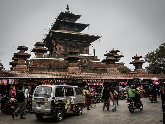 A solas por Nepal. - Blogs de Nepal - Día 1 Kathmandu (4)