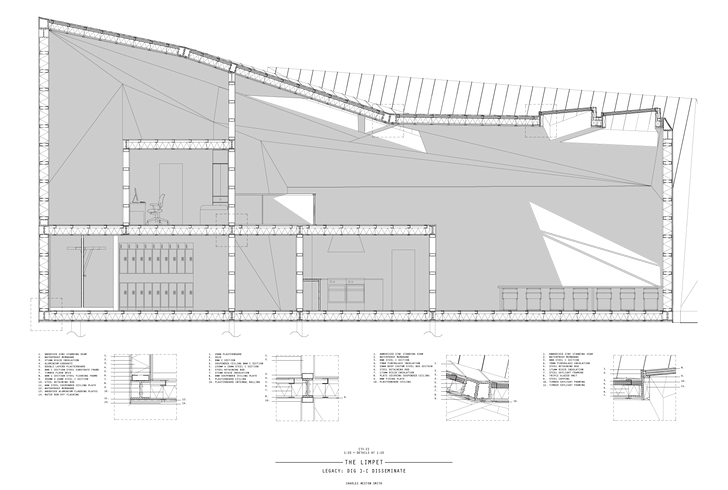 Detail section (TS-2) 1:20@A0Additional Details (Highlighted) 1:10@A)