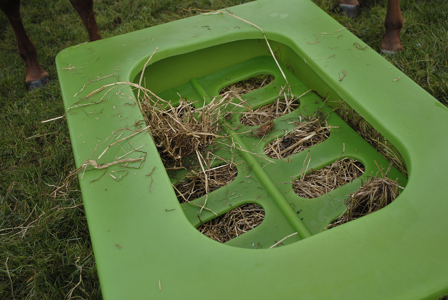 Horse Hay Feeder, corner, hay saver, slow feeder, UK manufactured
