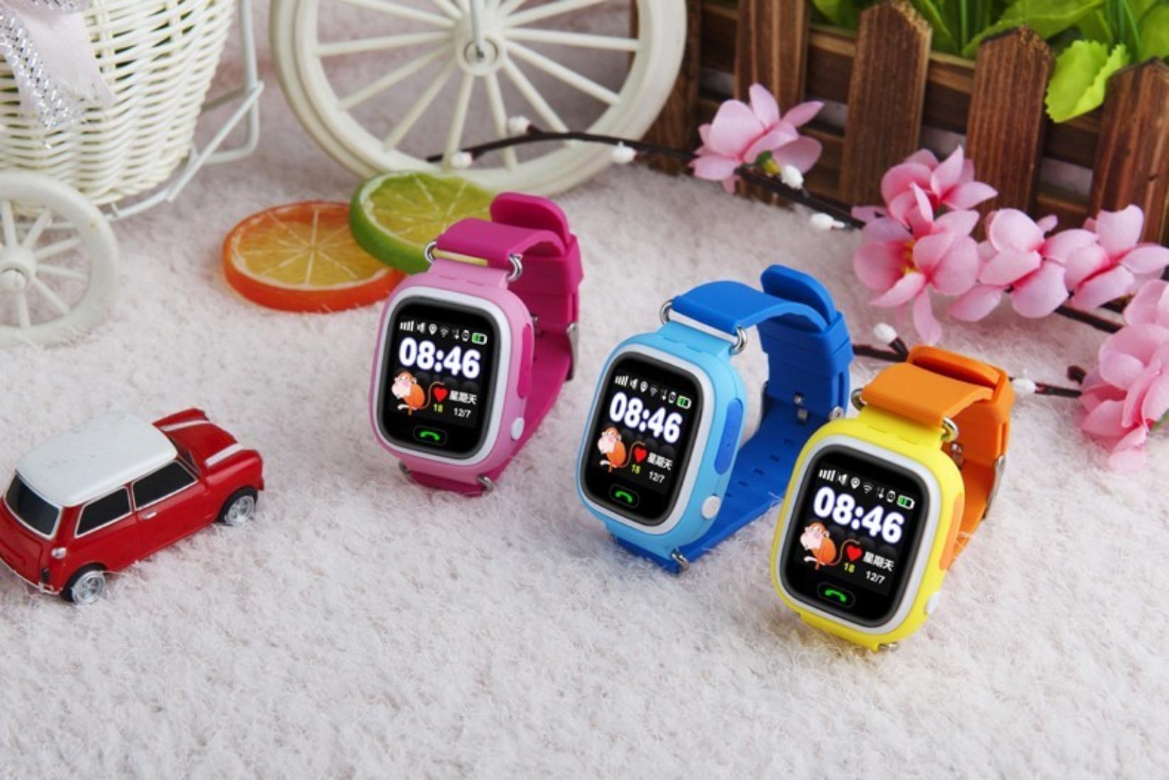 умные детские часы q100