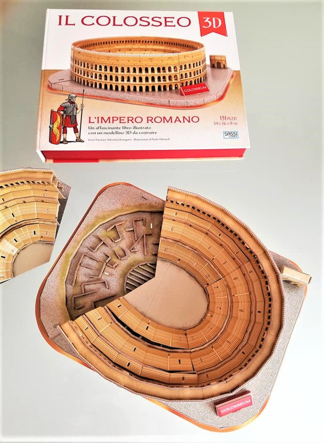 L’impero romano. Il Colosseo 3D interno
