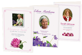 funeral stationery
