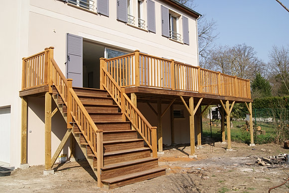 Terrasse bois sur pilotis Terrasse bois sur pilotis