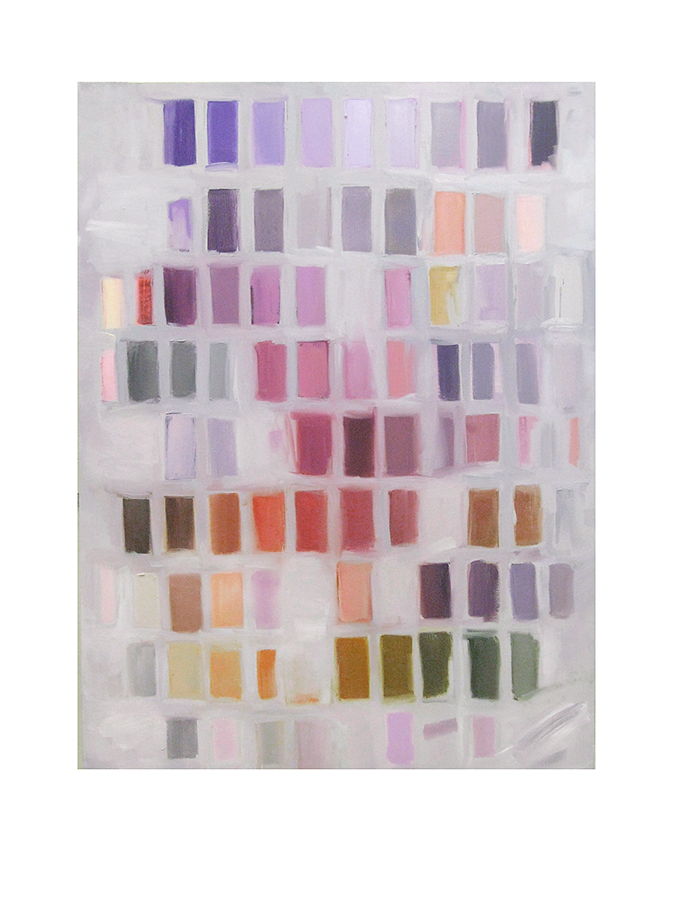 Nocturne, violet and orange