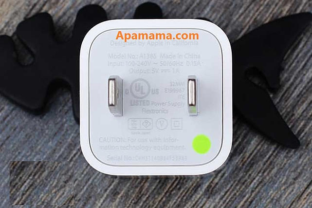Cách Phân Biệt Củ Sạc 5w iPhone 5S/6/6 Plus Zin Chính Hãng Apple