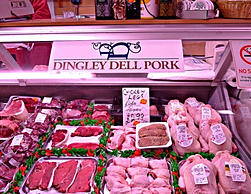 Top quality local beef lamb game Dingley Dell pork