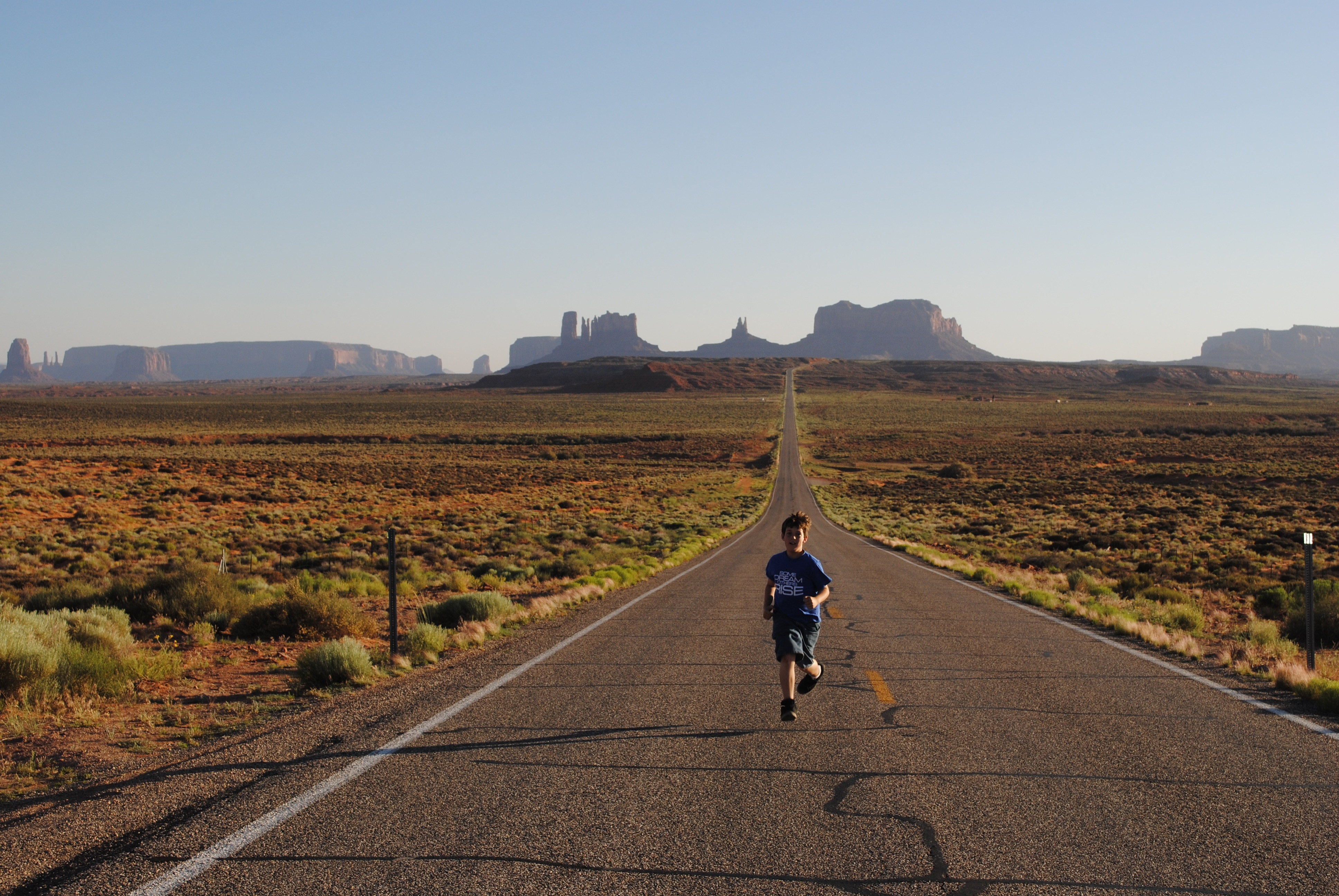 Right out of a scene from