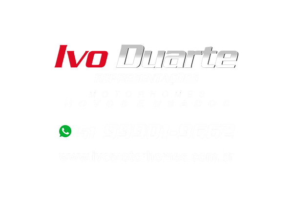 logo ivo duarte com telefones de contato e site