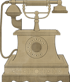 Old Fashioned Telefon