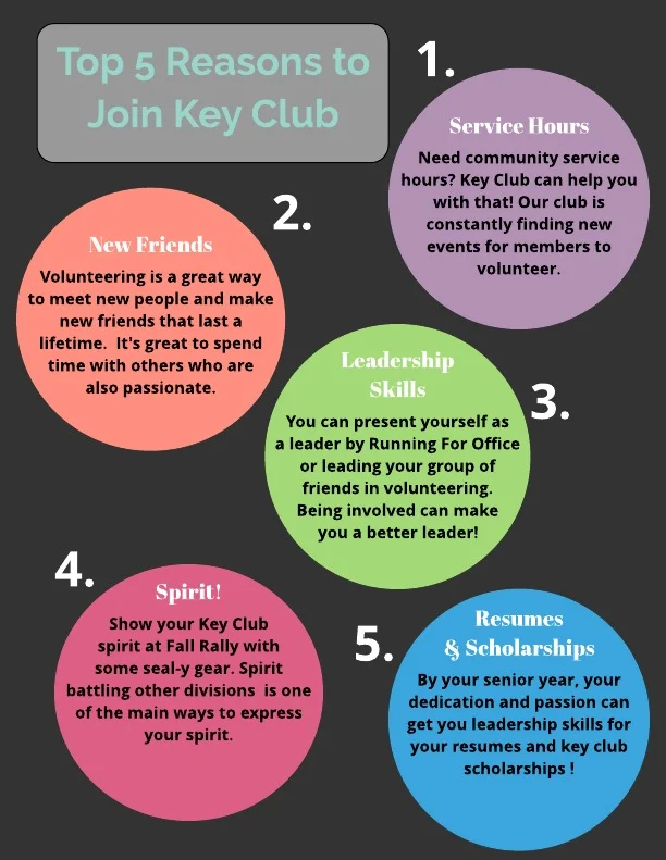 el monte key club key club flyer