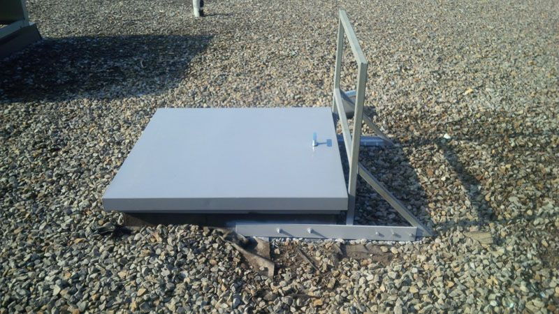 Roof access point