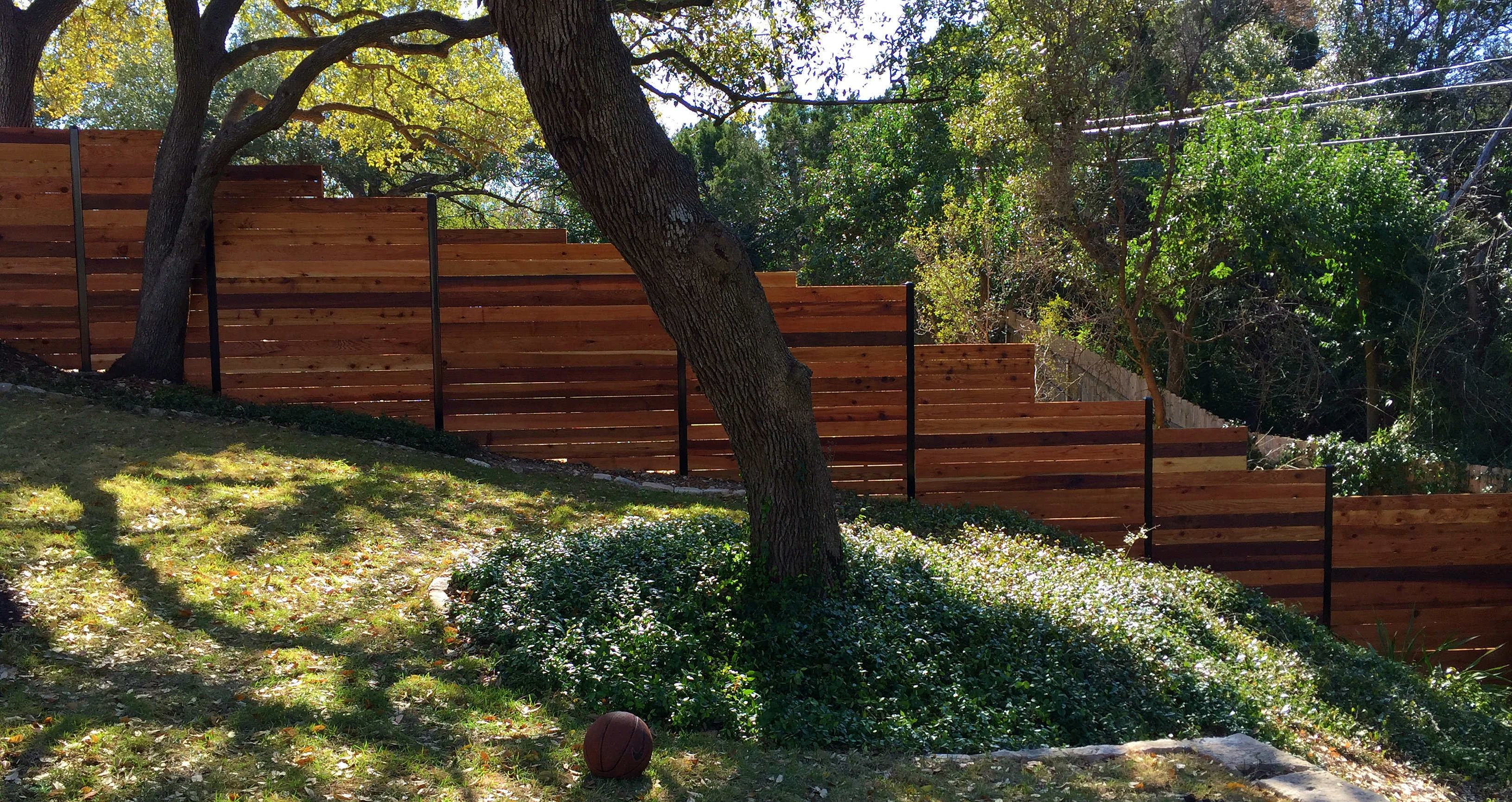 Horizontal Wood Fence Horizontal Wood Fence