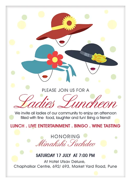 invitation for