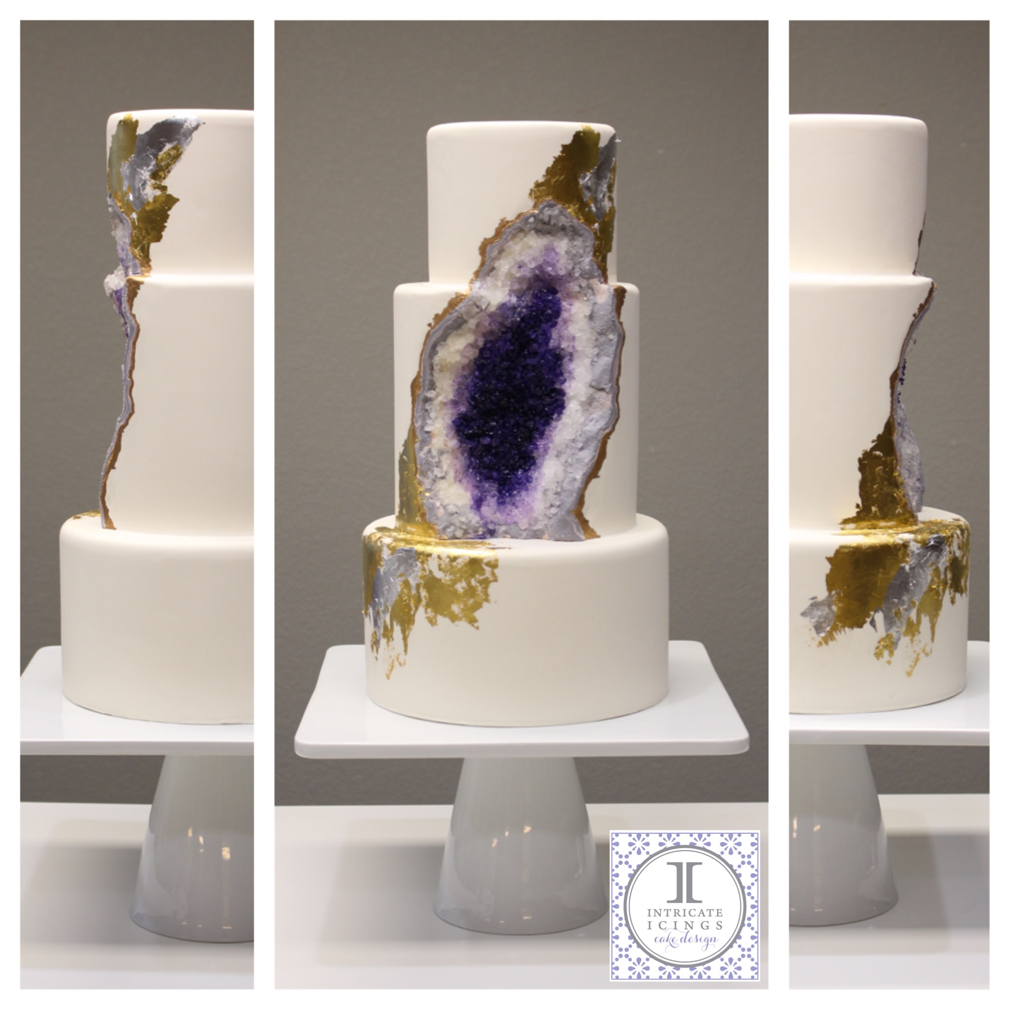 Intricate Icings Cake Design Geode Cake Intricate Icings Cake Design Geode Cake