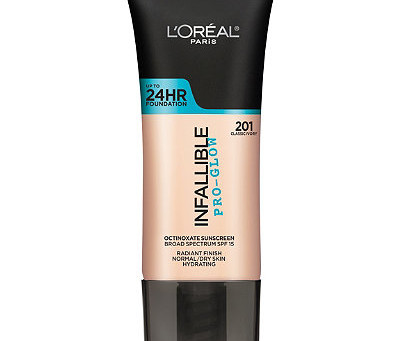 L'Oreal Infallible Pro Glow Foundation英国发射
