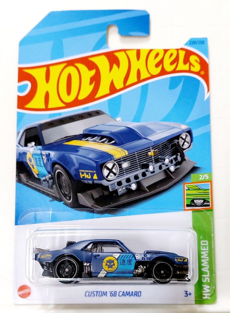 Mattel Hot Wheels Hw Rescue Number Custom Camaro My XXX Hot Girl