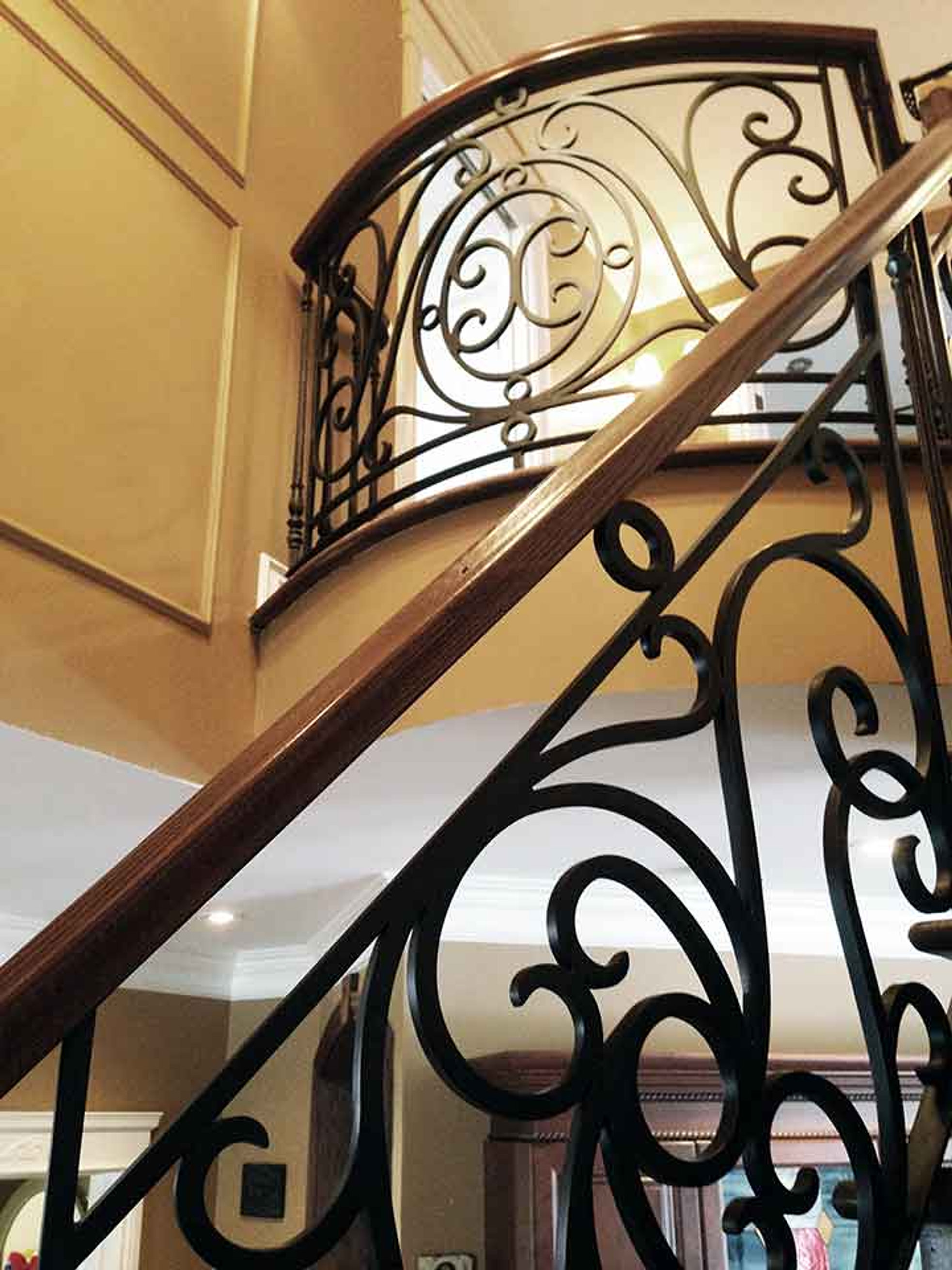 Spanish Ornamental railings, staircases, custom railings, montreal