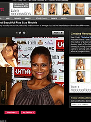 Plus Size Model Christina Mendez