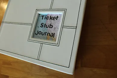 diy ticket stub